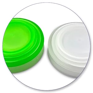 Open Lid Round Pill Box Organizer Pocket Small case Holder Daily containers. Medicine Holder