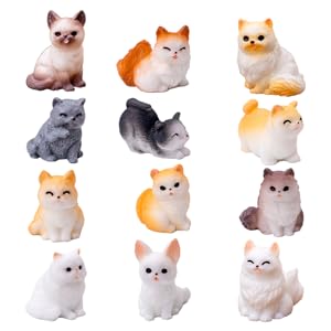 薩摩　猫の置物 色彩豊かな装飾 木彫りの置物 天然木 木彫り 置物 アニマル かわいい 猫 ねこ