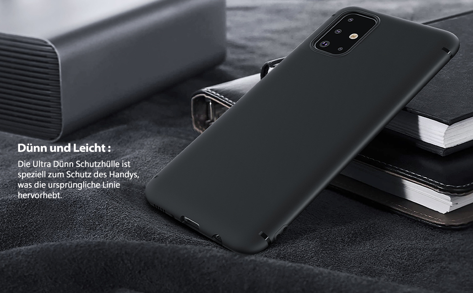 BENNALD Case for Samsung Galaxy A71 Case, Thin UltraSlim Fit Matte