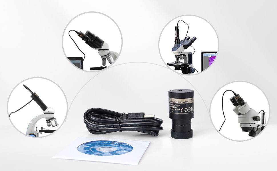 swift 5mp digital eyepice camera for micrsocope