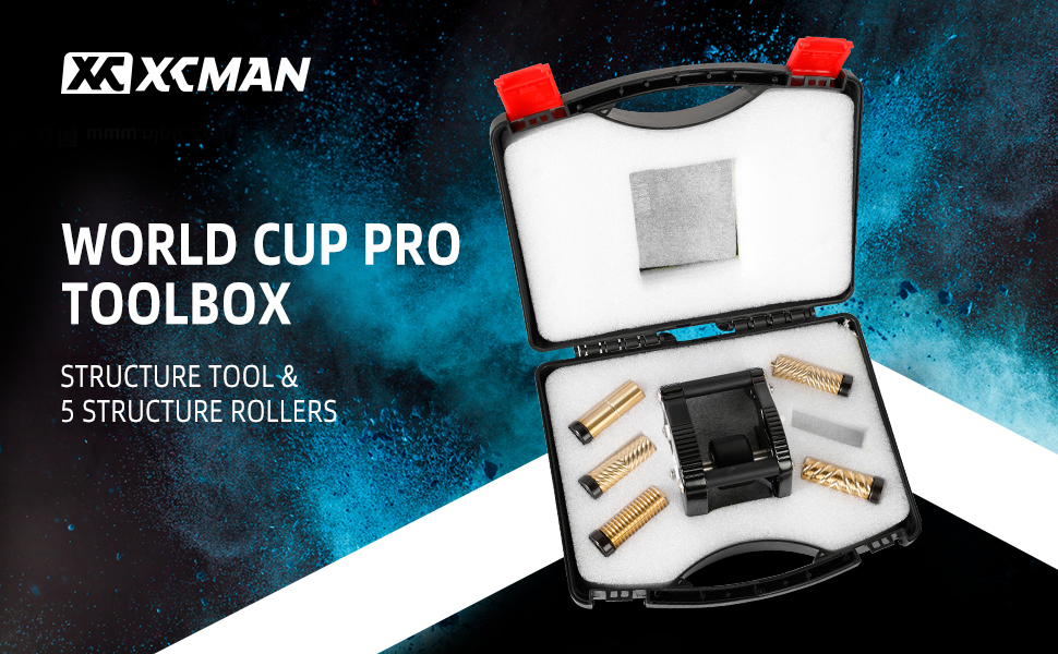 XCMAN Cross Country Nordic Skiing Ski Wax Base Structure Roller Tool