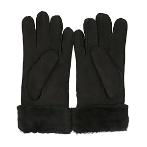 Amazon | uggアグロゴタグレディーススエード手袋グローブ
