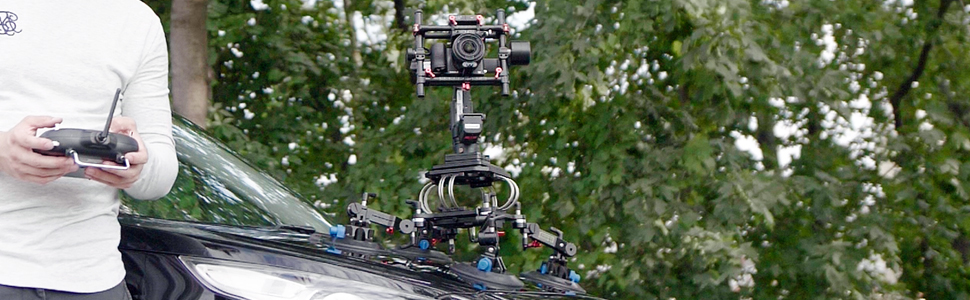 Proaim Gripmax Vibration Isolator Suction Car Mount For 3-Axis Camera Gimbals - DJI Ronin, Movi Etc