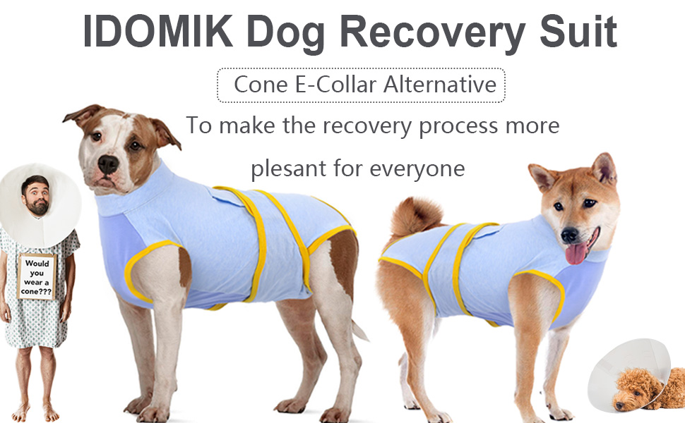 IDOMIK Recovery Suit for Dogs After Surgery, Recovery