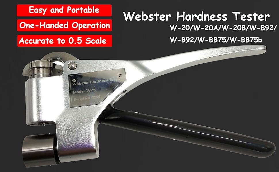 HFBTE W20B ster Hardness Tester Meter Gauge Apply to Aluminum Alloy