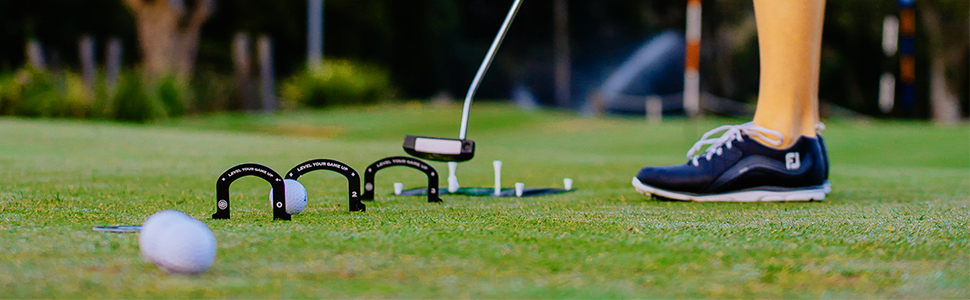 Run Drills with Back 2 Basics Putting Gates