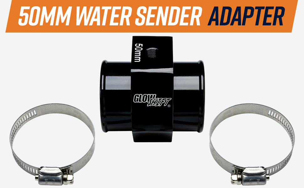 50mm water sender adapter