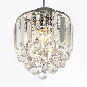 crystal pendant light