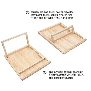 Two adjustable angles 