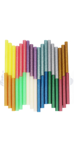Dent Repair Glue Sticks,Hot Glue Stick,EVA Mini Colored Hot Melt Adhesive Glue Sticks,DIY Art