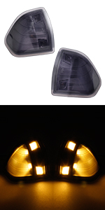dodge ram led side mirror turn signal light