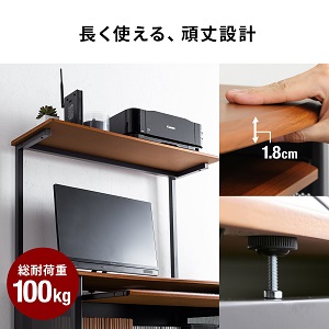 パソコンデスク幅90CM　100-DESKH062M 楽天市場】【楽天1位受賞】パソコンデスク 収納 省スペース