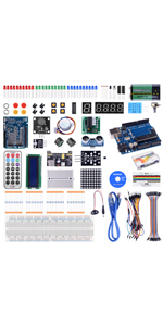 Amazon.com: kuman Compatible For Arduino Raspberry pi Sensor kit, 37 in ...