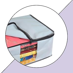 PrettyKrafts Presents Non Woven Saree Cover Storage Bag for Clothes with premium Quality Combo Offer