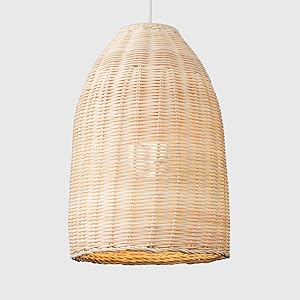 Rattan hanging light shade Clearance