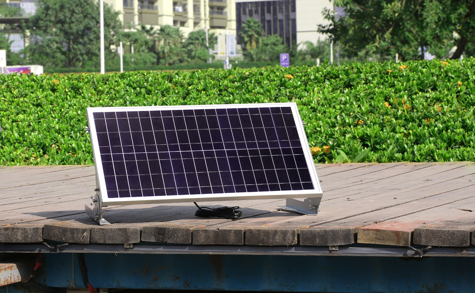 SUNER POWER 12V Waterproof Solar Battery Trickle Charger & Maintainer