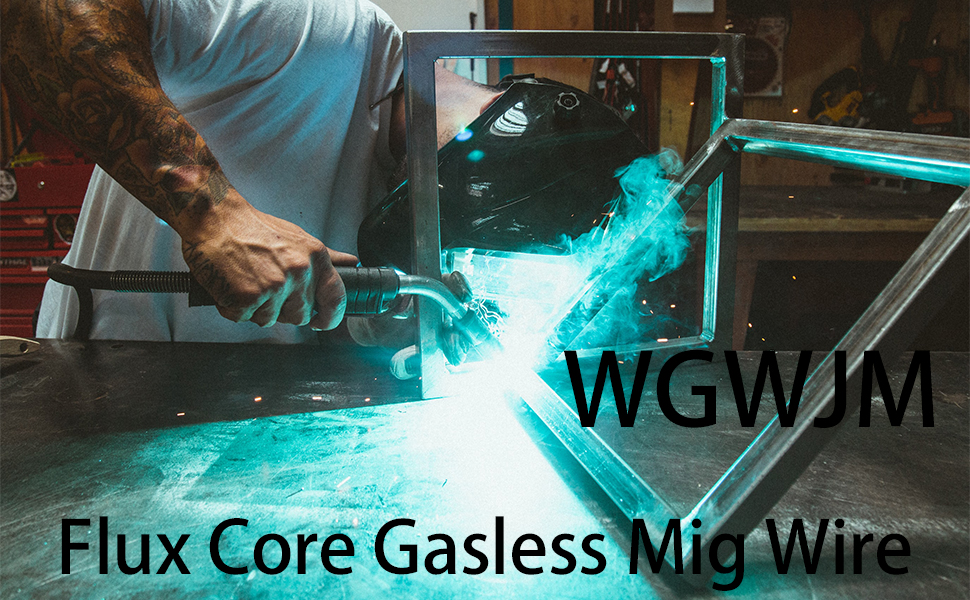 WGWJM E71TGS.035Diameter / 2Pound Spool Flux core Gasless Welding