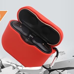 Amazon | SONY WF-1000XM3 ケース イヤホンシリコン カバー 着装