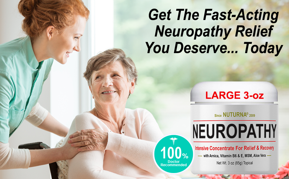 neuropathy support pain relief Crean for nerve damage formula