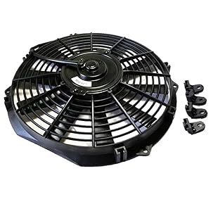 汎用　電動ファン PARTSTEC - パーツテック / 12Vバイク 汎用 小型電動冷却ファン