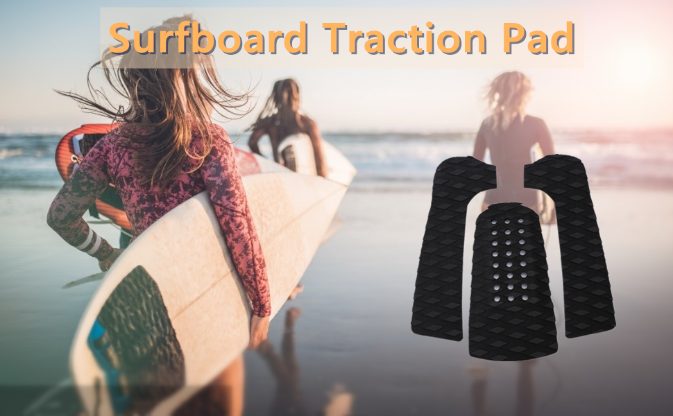 Alomejor Surfboard Traction Pad AntiSlip Traction Pad Tailpad Deck