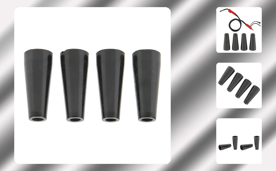 Flux Core Welding Gasless Nozzle, 4Pcs Gasless Flux Cored Nozzle MIG