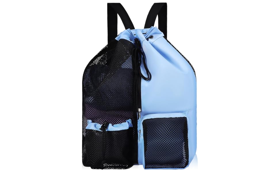 wind and sea WDS SPORT MESH BAG ネイビー Highlands Swim Academy Speedo Deluxe Ventilator Mesh Bag