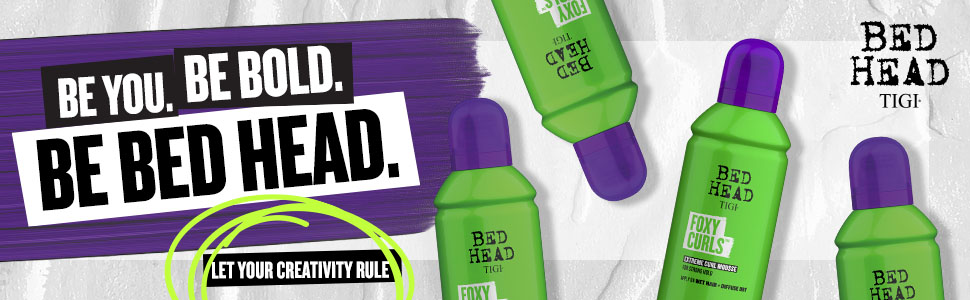 tigi bedhead bed head foxy curls mousse curly hair foam definition hold curls waves hair product