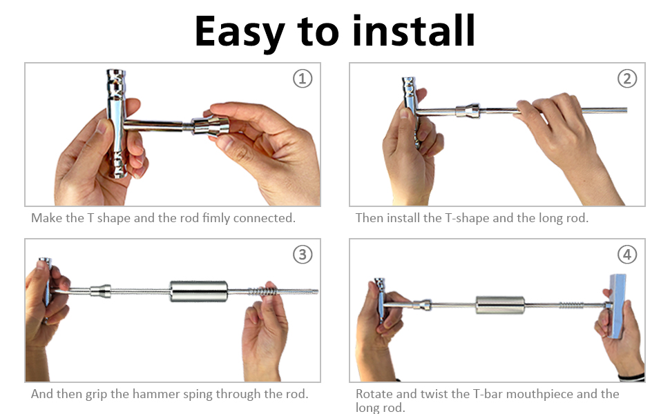YOOHE Dent Puller Kit 53pcs Paintless Dent Repair Kit