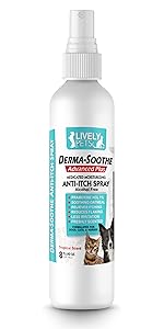  Lively Pets Derma-Soothe Pramoxine Anti-Itch Spray