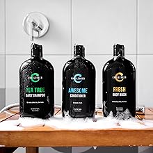 combo tea tree shampoo conditioner body wash