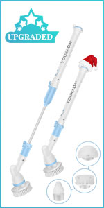 YOUKADA Spin Scrubber, New Upgraded