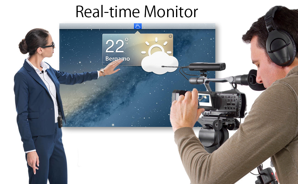 wireless camera microphone