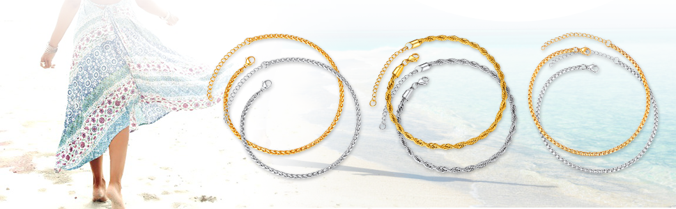 Women Ankle Bracelet Chain