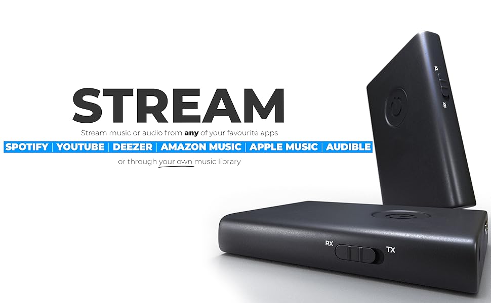 LAYEN Bluetooth Transmitter Receiver 3.5mm 2in1 AUX Wireless Audio