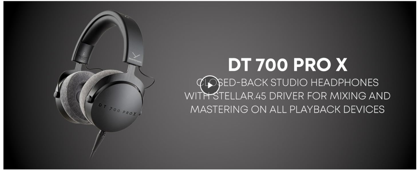 Amazon.com: beyerdynamic DT 700 PRO X Closed-Back Studio