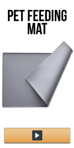 pet feeding mat