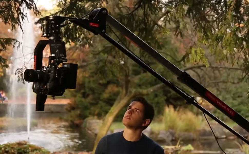 Proaim 10' Wave-2 Camera Jib Crane, Pan Tilt, Dolly Stand
