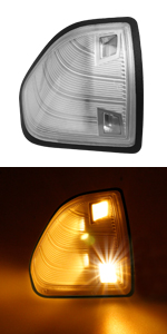 dodge ram led side mirror turn signal light tow lights  ram led puddle lights 68302828AA 68302829AA