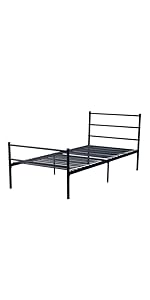 black 3FT bed