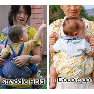 RosyBaby,sling,straddle hold, double sling