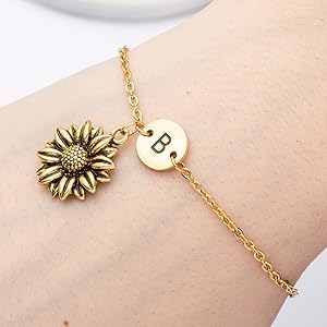 sunflower bracelets