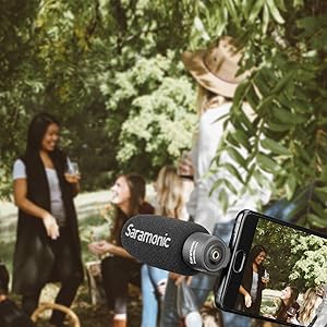 Saramonic smartphone microphone