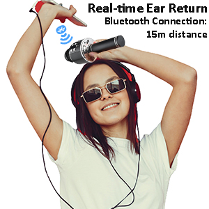 Karaoke microphone mic for singing vocal bluetooth microphone singing gift mic birthday present