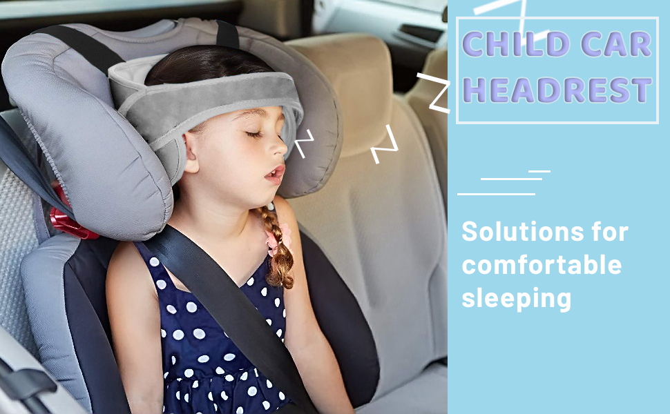 Kids Head Support for Car, ZoneYan Child Seat Head Support Strap