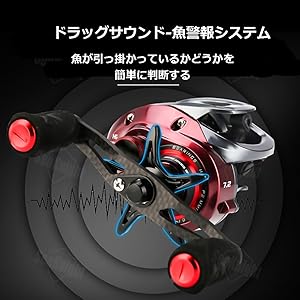 【新品未使用】SeaKnight ベイトフィネスリール ギヤ比 7.2:1 右 Amazon | SeaKnight RED Fox ベイトリール, HG/XG/BFSギア比7.2