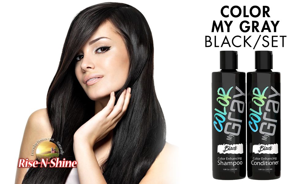 Color Booster Black Color Depositing Shampoo & Conditioner