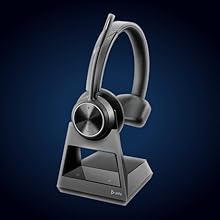 headset wireless dect single ear savi 7310 noise canceling mic