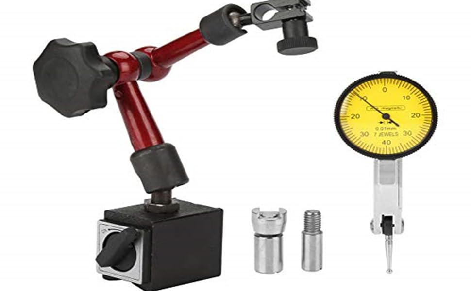 Dial Indicator Holder Flexible Base Holder Stand Universal