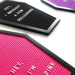 Coffin Letter Board Sturdy and High Quality with Stand and Hanging Hardware